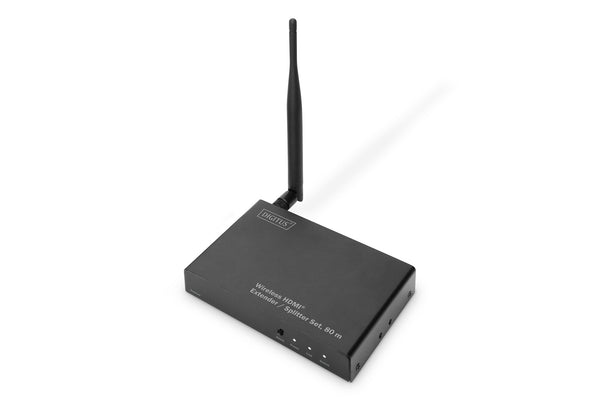 Digitus DS-55315 AV forlænger AV-modtager Sort