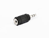Prokord AUDIO-0001 kabel kønsskifter 2.5 mm 3.5 mm Sort