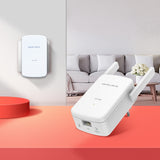 Mercusys MP510 KIT Power Line netværksadapter 1000 Mbit/s Ethernet LAN Wi-Fi Hvid 2 stk