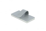 DeLOCK 60184 kabelholder Satin stål 10 stk