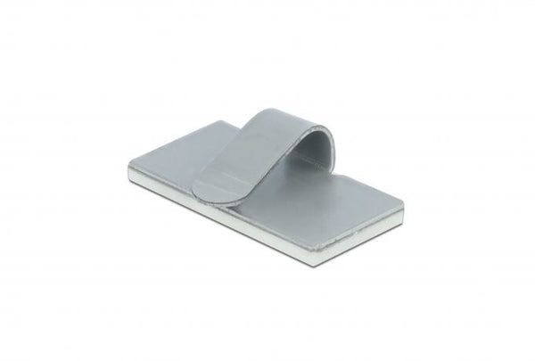 DeLOCK 60184 kabelholder Satin stål 10 stk