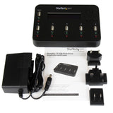 StarTech.com USBDUP15 kopienhed til digital medie USB flash drev duplikator Sort 5 Kopier