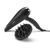 BaByliss D572DE hårtørrer 2200 W Sort