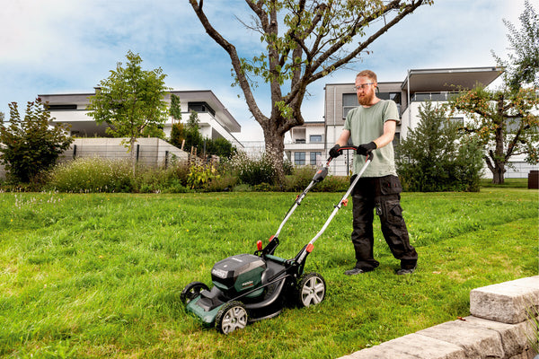 Metabo RM 36-18 LTX BL 46 Skubbe plæneklipper Batteri Grøn