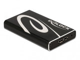 DeLOCK 42006 drevkabinet SSD kabinet Sort