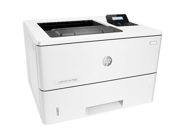 HP LaserJet Pro M501dn Sort og hvid Printer, Kun ethernet; Dupleks