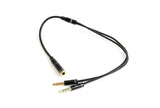 Gembird !Adapter audio stereo 3.5mm mini Jack/4PIN/ lydkabel 0,2 m 2 x 3.5mm Sort