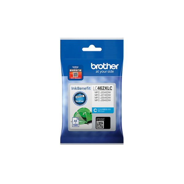 Brother LC462XLC blækpatron 1 stk Original Højt (XL) udbytte Blå