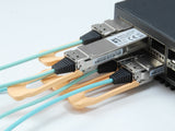 LevelOne AOC-0503 modul til netværksmodtager Fiberoptisk 103100 Mbit/s QSFP28 850 nm