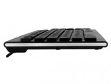 DeLOCK 12672 tastatur Kontor USB QWERTZ Tysk Sort