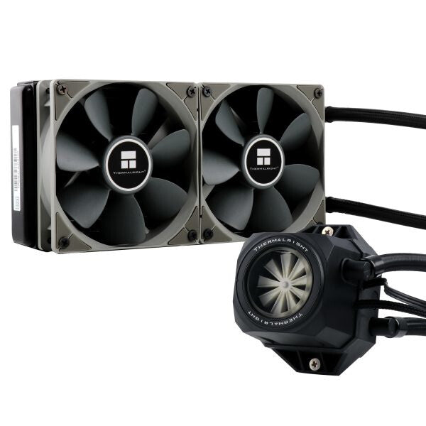 Thermalright Turbo Right 240C Processor Alt-i-en væskekøler 12 cm Sort