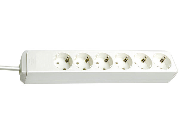 Brennenstuhl Eco-Line Hvid 6 AC stikkontakt(er) 1,5 m