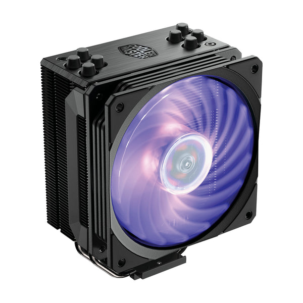 Cooler Master Hyper 212 RGB Black Edition w/LGA1700 Processor Køler 12 cm Sort