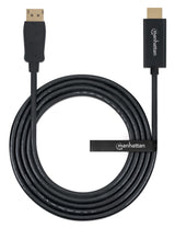 Manhattan 152679 videokabel adapter 1,8 m DisplayPort HDMI Sort