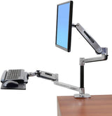 Ergotron LX Series LX HD Sit-Stand 116,8 cm (46") Skrivebord Aluminium