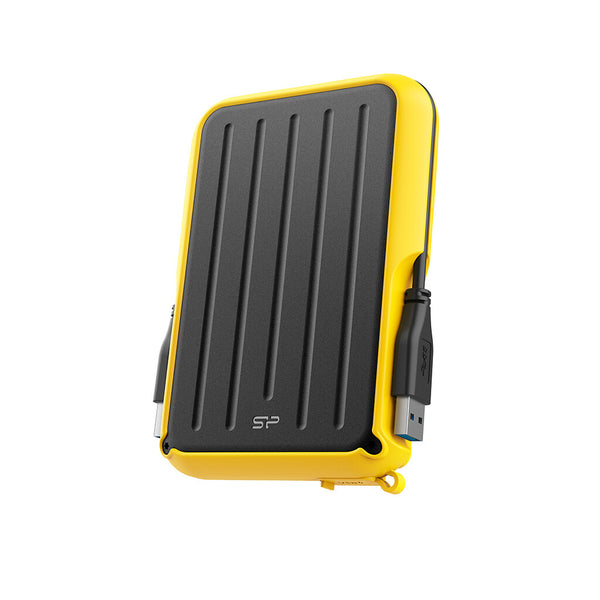 Silicon Power A66 ekstern harddisk 5 TB USB Type-A 3.2 Gen 1 (3.1 Gen 1) Sort, Gul