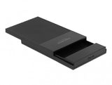 DeLOCK 42011 drevkabinet HDD/SSD kabinet Sort 2.5"
