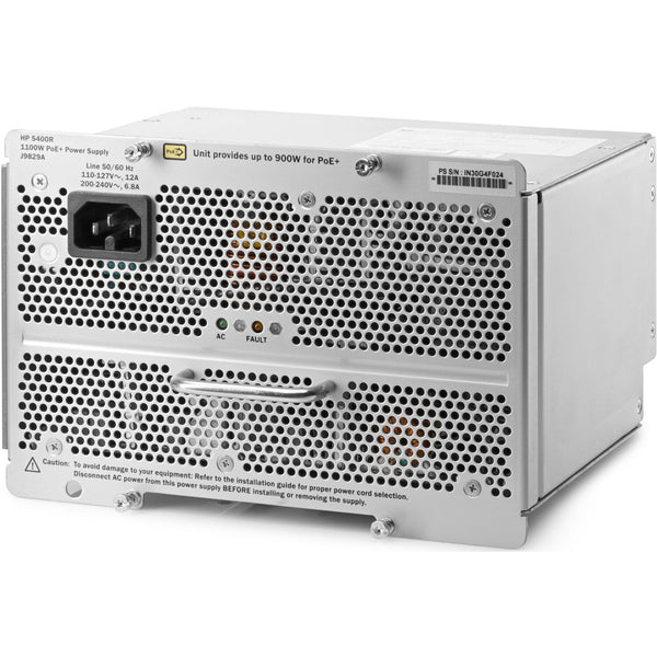 HPE Aruba Networking 5400R 1100W PoE+ zl2 Power Supply netværksswitch komponent Strømforsyning