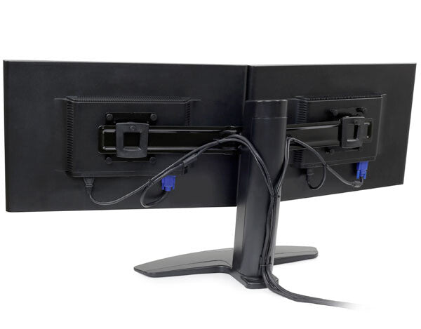 Ergotron Neo Flex Dual Monitor Lift Stand 62,2 cm (24.5") Skrivebord Sort
