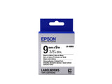 Epson LK-3WBW etiketbånd Sort på hvid