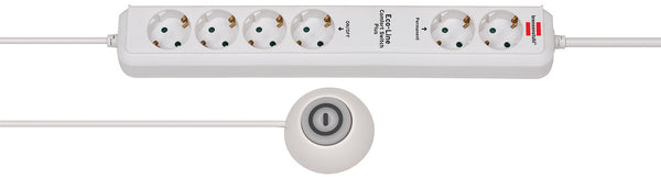 Brennenstuhl EL CSP 24 DE 3676 Hvid 6 AC stikkontakt(er) 230 V 1,2 m