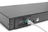 Digitus DS-72213 KVM Switch Stativ-montering Sort