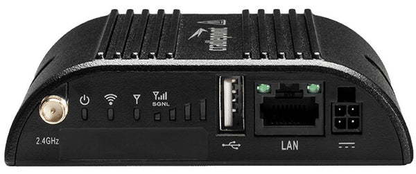 Cradlepoint IBR200-10M + NetCloud Essentials trådløs router Ethernet Enkelt band (2,4 GHz) 4G Sort