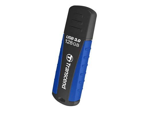 Transcend JetFlash 810 USB-nøgle 128 GB USB Type-A 3.2 Gen 1 (3.1 Gen 1) Sort, Blå