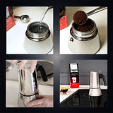Bialetti Venus box Moka gryde 0,1 L Sølv