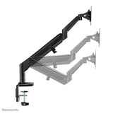 Neomounts DS70-810BL1 skærmbeslag og -stativer 81,3 cm (32") Skrivebord Sort