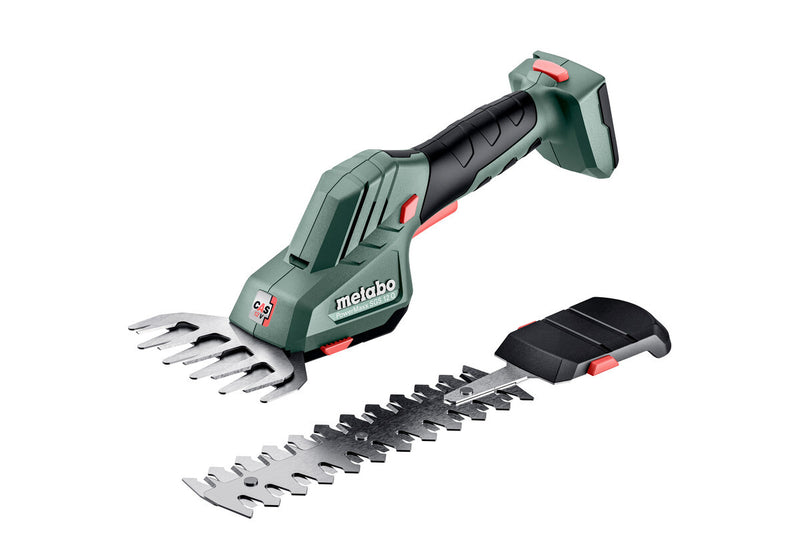 Metabo POWERMAXX SGS 12 Q batteridreven græssaks 1,15 cm 12 V Lithium-Ion (Li-Ion) Sort, Grøn, Rød