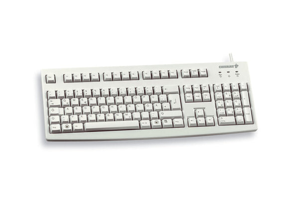 CHERRY G83-6104 tastatur Universel USB QWERTY US engelsk Grå
