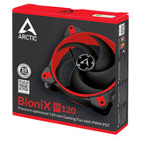 ARCTIC BioniX P120 Computerkabinet Ventilator 12 cm Sort, Rød