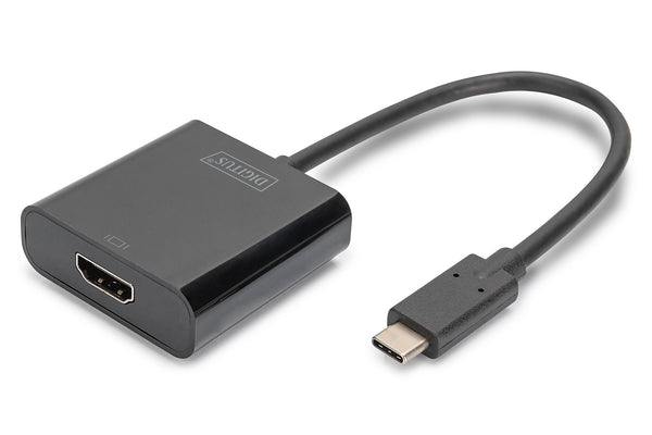 Digitus DA-70852 USB grafisk adapter Sort
