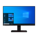 Lenovo ThinkVision T24t-20 computerskærm 60,5 cm (23.8") 1920 x 1080 pixel Fuld HD LED Berøringsskærm Kapacitiv Sort
