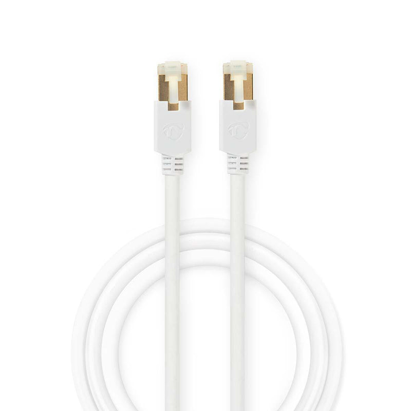 Nedis CCBW85221WT50 netværkskabel Hvid 5 m Cat6 S/FTP (S-STP)