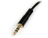 StarTech.com MU3MMSRA lydkabel 0,91 m 3.5mm Sort