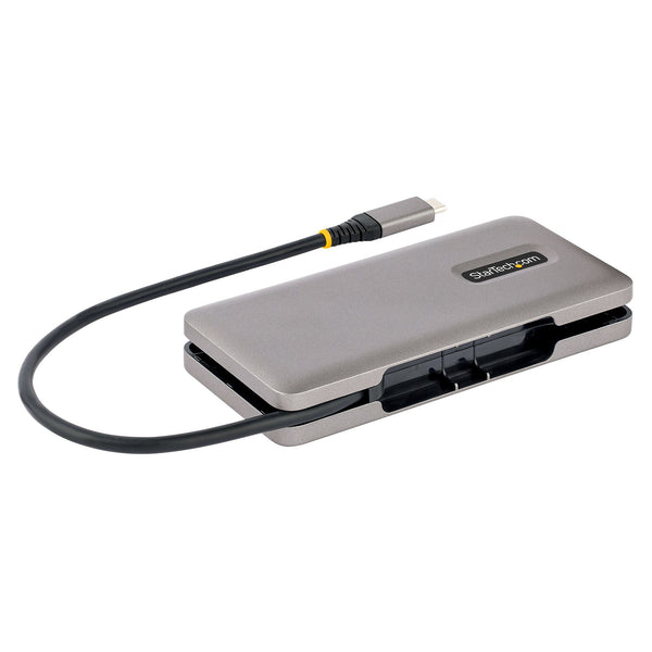 StarTech.com HB31CM1A3CB dockingstation Ledningsført USB 3.2 Gen 2 (3.1 Gen 2) Type-C Grå
