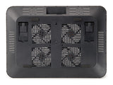 Conceptronic CNBCOOLPADL4F køling til laptop 39,6 cm (15.6") Sort