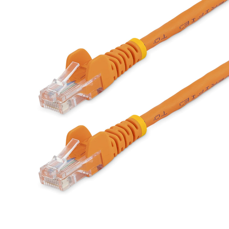 StarTech.com 45PAT50CMOR netværkskabel Orange 0,5 m Cat5e U/UTP (UTP)