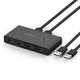 Ugreen 30767 interface hub USB 2.0 Sort
