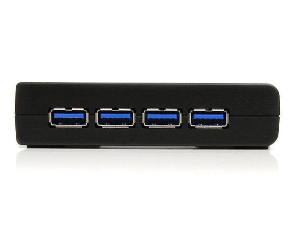StarTech.com ST4300USB3EU interface hub 5000 Mbit/s Sort