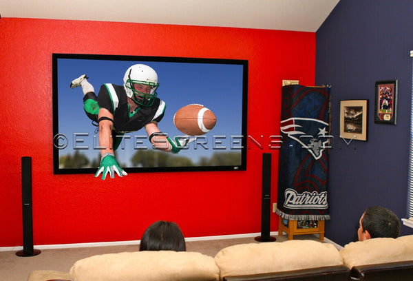 Elite Screens "Sable Frame ER120WH1" Rahmenleinwand 265,5cm x 149,3cm (BxH) 16:9 projektorlærred 3,05 m (120")