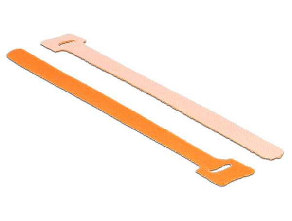 DeLOCK 18696 velcro lynlås Orange 10 stk