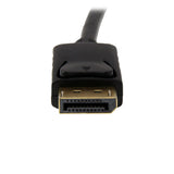 StarTech.com DP2VGAMM10B videokabel adapter 3 m DisplayPort VGA (D-Sub) Sort
