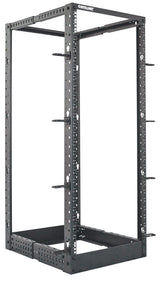 Intellinet 714242 stativ 26U Fritstående reol Sort