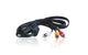 GoPro ACMPS-001 videokabel adapter 3 x RCA 3.5mm TRS Flerfarvet