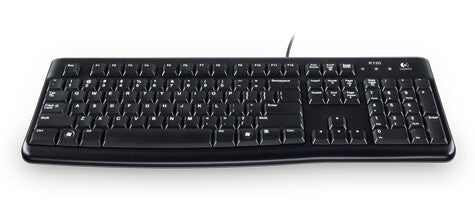 Logitech Keyboard K120 for Business tastatur Universel USB QWERTZ Tjekkisk Sort