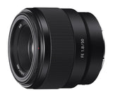 Sony FE 50mm F1.8 SLR Sort