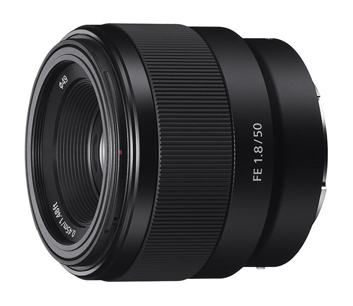 Sony FE 50mm F1.8 SLR Sort
